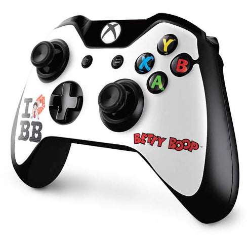 Betty Boop I Love BB Xbox One Controller Skin