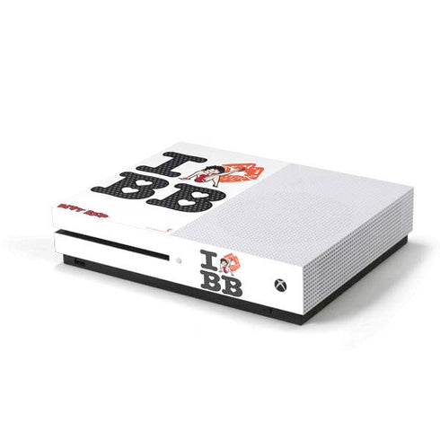 Betty Boop I Love BB Xbox One S Console Skin