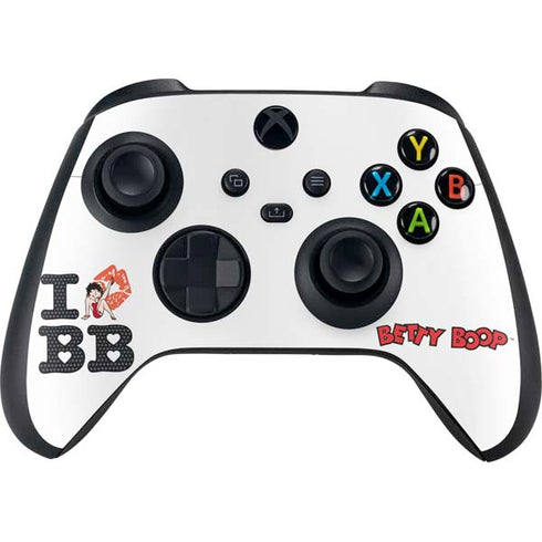 Betty Boop I Love BB Xbox Series X Skins