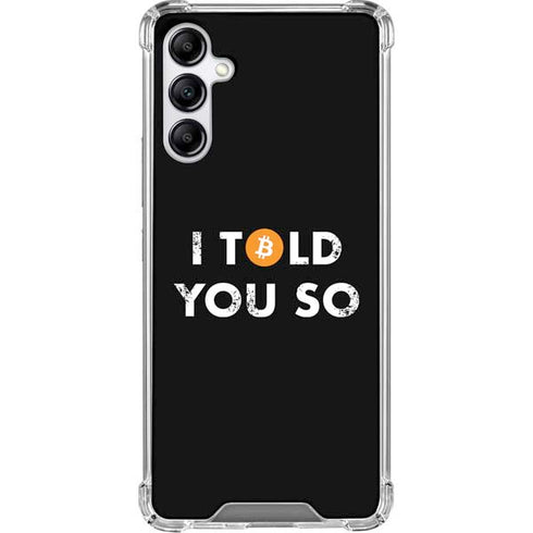 I Told You So Gabb Phone 4 Clear Case