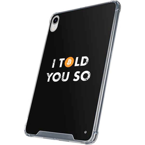 I Told You So iPad 11th Gen (2025) Clear Case