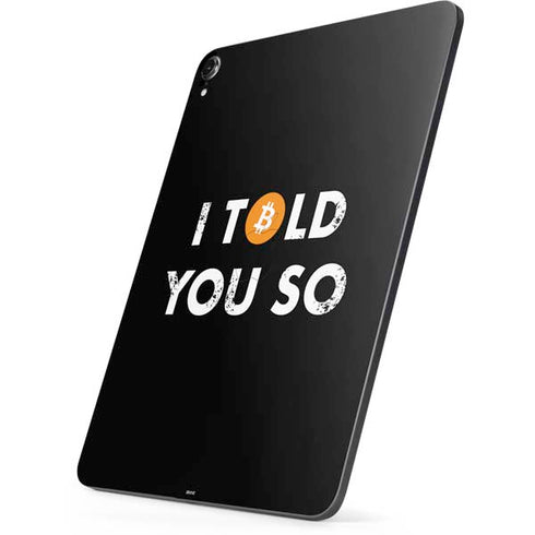 I Told You So Apple iPad Pro Skin