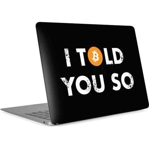 I Told You So Apple MacBook Air Skin