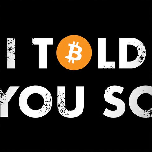 I Told You So MacBook Skins