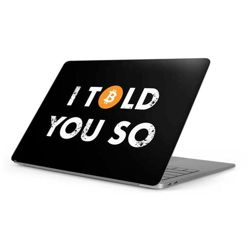 I Told You So Apple MacBook Pro 16-inch Skin