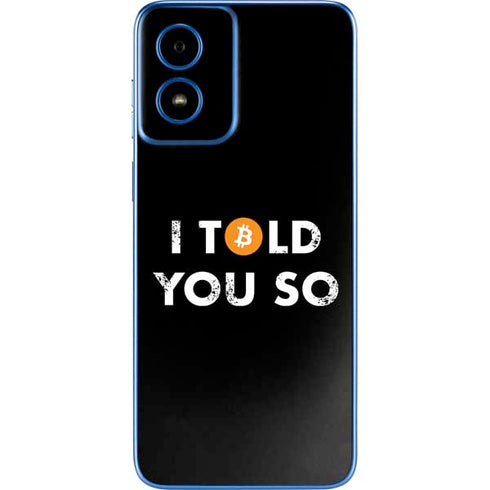 I Told You So Moto G Play 4G (2024) Skin