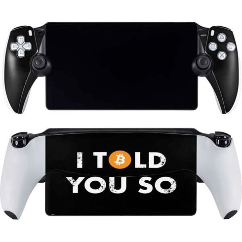 I Told You So PlayStation Portal Remote Player Skin