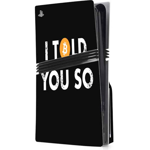 I Told You So PlayStation PS5 Skins