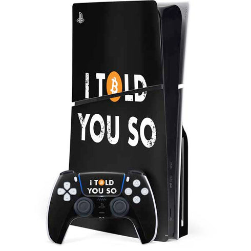 I Told You So PlayStation PS5 Skins