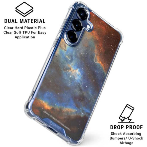 IC 1805 The Heart Nebula in Cassiopeia Galaxy S25 Plus Clear Case