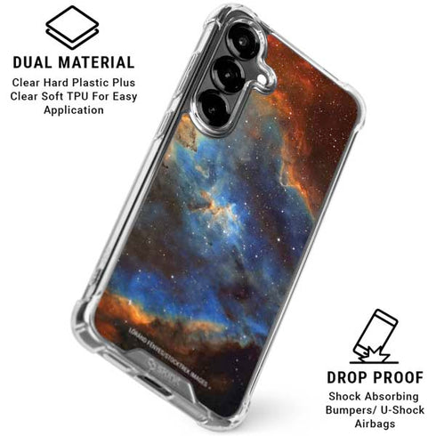 IC 1805 The Heart Nebula in Cassiopeia Galaxy S26 Plus Clear Case