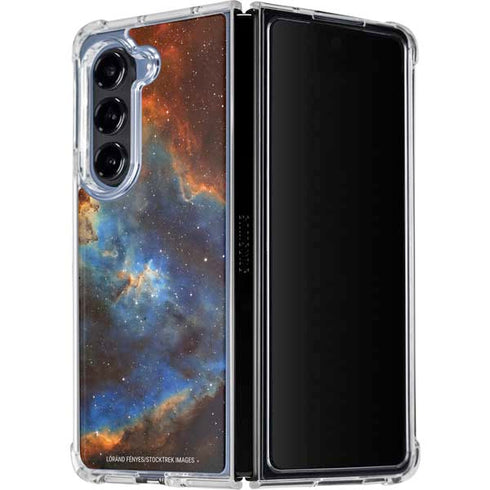 IC 1805 The Heart Nebula in Cassiopeia Galaxy Z Fold5 5G Clear Case