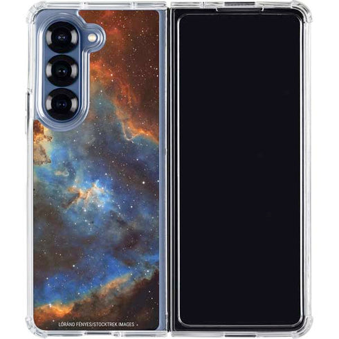 IC 1805 The Heart Nebula in Cassiopeia Galaxy Z Fold6 Clear Case