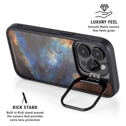 IC 1805 The Heart Nebula in Cassiopeia iPhone 13 Pro Max Kickstand Case