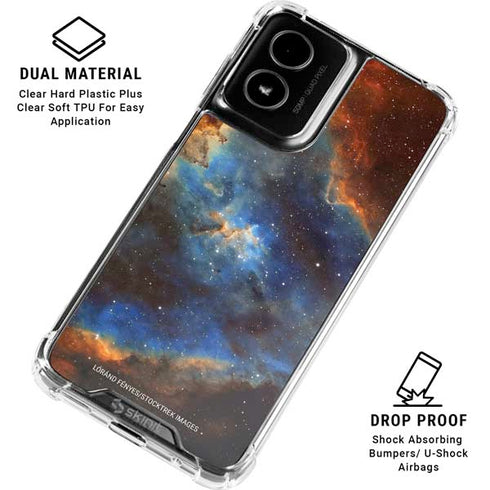 IC 1805 The Heart Nebula in Cassiopeia Moto G Power 5G (2024) Clear Case