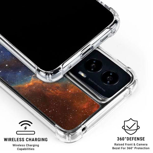 IC 1805 The Heart Nebula in Cassiopeia Moto G Power 5G (2024) Clear Case