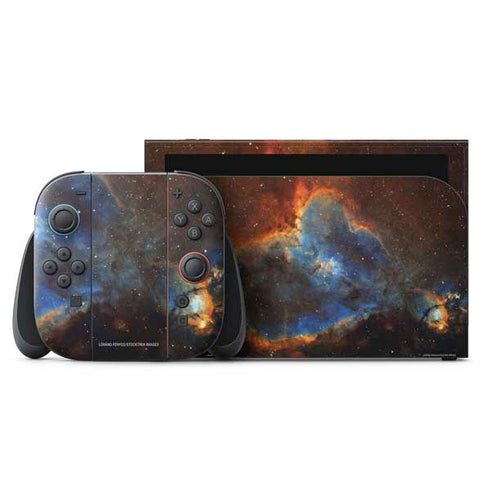 IC 1805 The Heart Nebula in Cassiopeia Nintendo Switch 2 (2025) with Joy-Con Skin