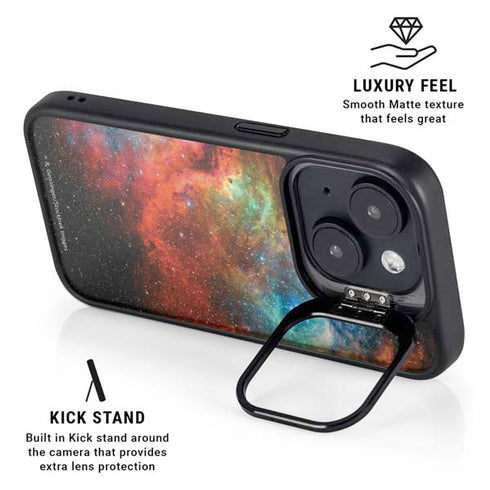 IC 1848 the Soul Nebula iPhone 15 Plus Kickstand Case