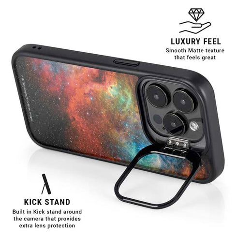 IC 1848 the Soul Nebula iPhone 16 Pro Kickstand Case