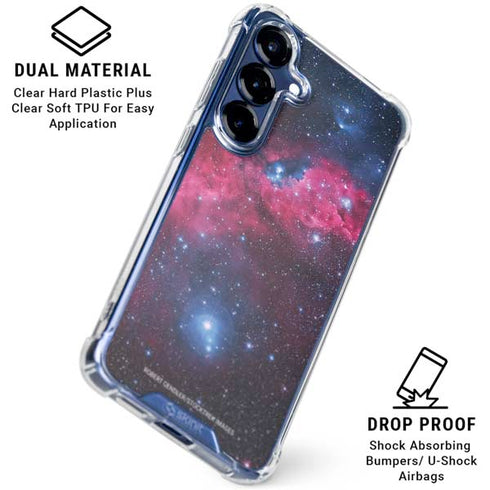 IC 2177 The Seagull Nebula Galaxy S25 Clear Case