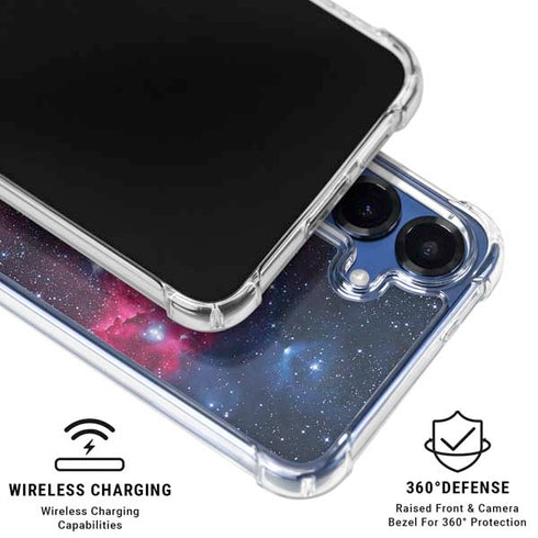 IC 2177 The Seagull Nebula Galaxy S25 Plus Clear Case