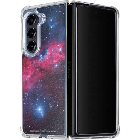 IC 2177 The Seagull Nebula Galaxy Z Fold5 5G Clear Case
