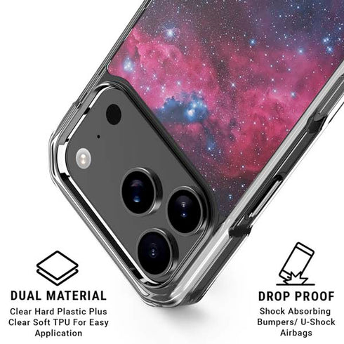 IC 2177 The Seagull Nebula iPhone 18 Pro Clear Case