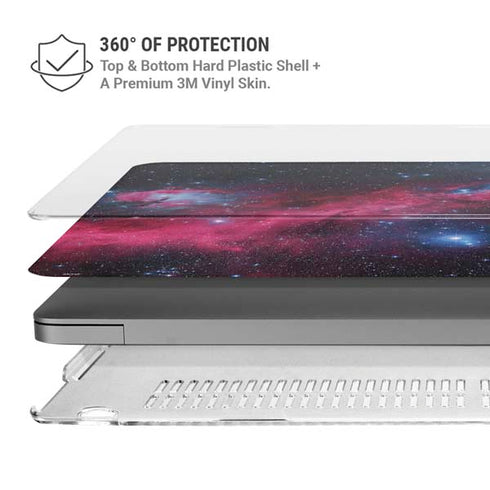 IC 2177 The Seagull Nebula MacBook Pro 14in (2021-24) Case plus Skin
