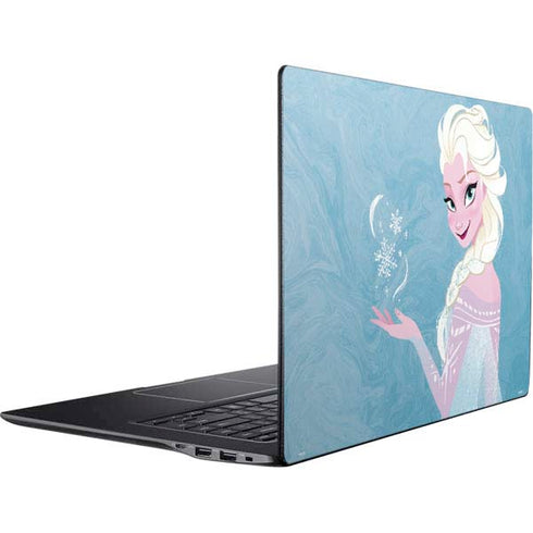 Disney Frozen Ice Blue Elsa Art Ativ Book 9 (15.6in 2014) Skin