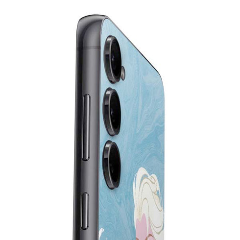 Disney Frozen Ice Blue Elsa Art Galaxy A16 5G Skin