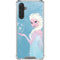 Disney Frozen Ice Blue Elsa Art Galaxy A17 Clear Case