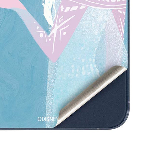 Disney Frozen Ice Blue Elsa Art Galaxy A35 5G Skin