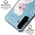 Disney Frozen Ice Blue Elsa Art Galaxy A36 5G Clear Case