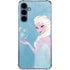 Disney Frozen Ice Blue Elsa Art Galaxy A55 5G Clear Case