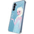 Disney Frozen Ice Blue Elsa Art Galaxy A55 5G Clear Case