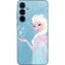 Disney Frozen Ice Blue Elsa Art Galaxy A55 5G Skin