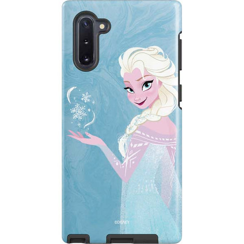 Disney Frozen Ice Blue Elsa Art Galaxy Cases