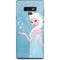 Disney Frozen Ice Blue Elsa Art Galaxy Note 9 Skin