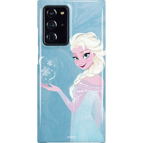 Disney Frozen Ice Blue Elsa Art Galaxy Cases