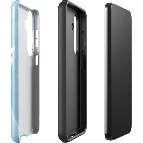 Disney Frozen Ice Blue Elsa Art Galaxy S25 Impact Case