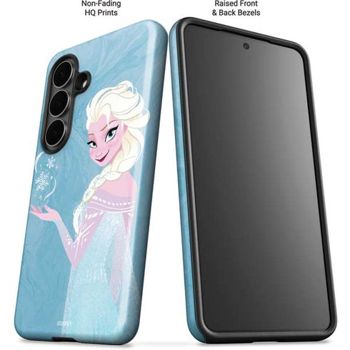 Disney Frozen Ice Blue Elsa Art Galaxy S26 Impact Case