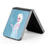 Disney Frozen Ice Blue Elsa Art Galaxy Z Flip6 Skin