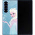Disney Frozen Ice Blue Elsa Art Galaxy Z Fold6 Skin