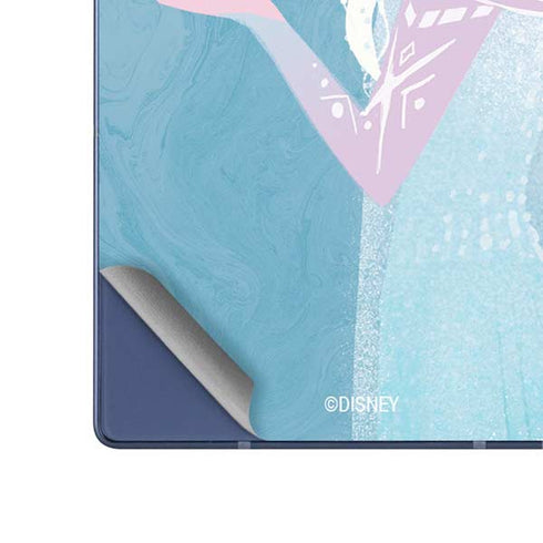 Disney Frozen Ice Blue Elsa Art Galaxy Z Fold6 Skin
