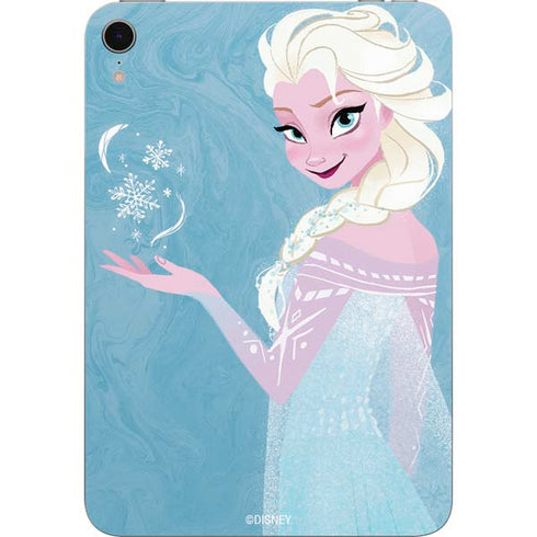 Disney Frozen Ice Blue Elsa Art Apple iPad Mini Skin