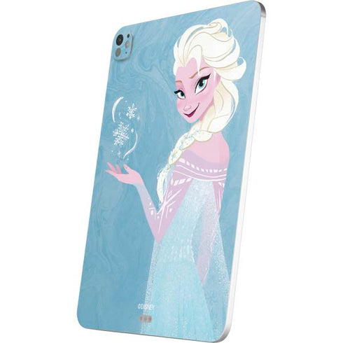 Disney Frozen Ice Blue Elsa Art iPad Pro 13in M4 (2024) Skin