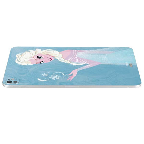 Disney Frozen Ice Blue Elsa Art iPad Pro 13in M4 (2024) Skin