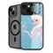 Disney Frozen Ice Blue Elsa Art iPhone 13 Kickstand Case