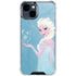 Disney Frozen Ice Blue Elsa Art iPhone 15 Clear Case