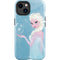Disney Frozen Ice Blue Elsa Art iPhone 15 Impact Case